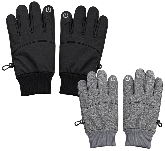 Guantes para pantalla táctil.